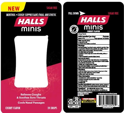 Mm1 (Dl Halls Sugar Free Cherry Card   24 Ct)